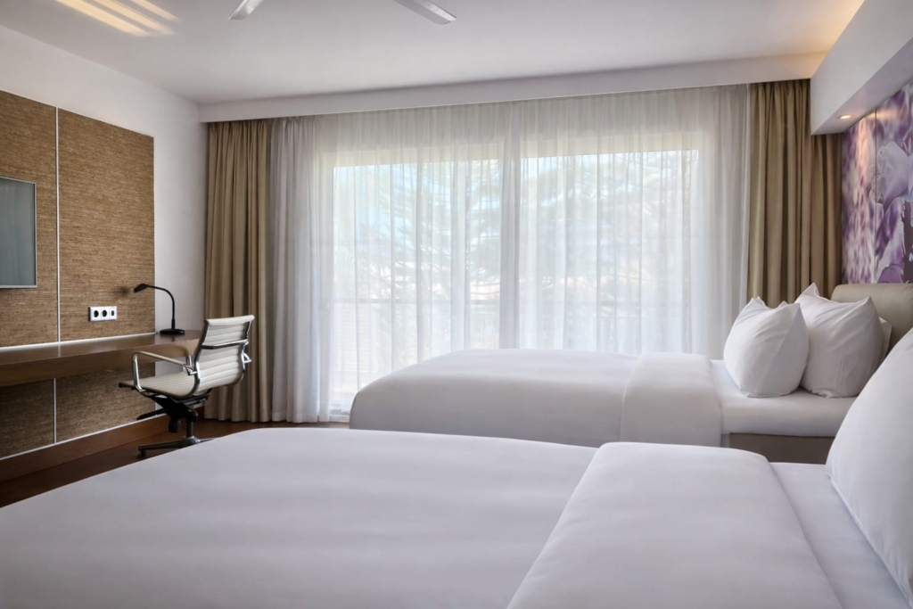 Chambre classique vue Jardin Lit Twin